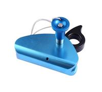 Genérico Climbing Rope Grab - Self Locking 11-13mm Clamp, Hot Forged Magnesium Aluminum Alloy Belay Device, Removable Rappelling Gear - For Arborist Tree Climbing Engineering Protection SRT