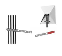Genérico Clip de Soporte de Cable específico para Starlink Clips de gestión de Cables Accesorios de Soporte de Cable con Soporte Adhesivo para una fijación Segura y confiable (Gris)