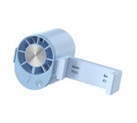 Genérico Clip Fan | 9x7.2x6.5cm ABS | 3-Speed Hands Free Rechargeable Cold Wind Blower | Portable Cooling Fan | For Summer Travel Beach Camping Outdoor Belt Waist Desk Office