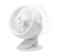 Genérico Clip Fan, Cooling Portable Clip On Fan, Adjustable Tilt Mini Air Cooler with Battery, Ultra Quiet Personal Gadget for Bedside Mesa, Desk, Travel Accessories, Outdoor Camping