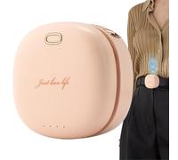 Genérico Clip On Fan for Shirt - Portable Rechargeable 3-Speed 2000mah