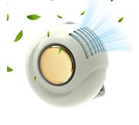 Genérico Clip On Fan Portable - 3 Speed Adjustable for Mini Air Circulator | Rechargeable ABS Body with 360 Degree Rotation Clamp Design, Personal Cooling Device for Desk Camping Travel Outdoor Use