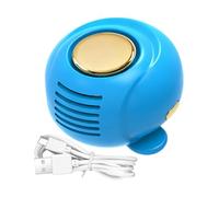 Genérico Clip On Fan Portable - 3 Speed Adjustable for Mini Air Circulator | Rechargeable ABS Body with 360 Degree Rotation Clamp Design, Personal Cooling Device for Desk Camping Travel Outdoor Use