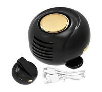Genérico Clip On Fan Portable - 3 Speed Adjustable for Mini Air Circulator | Rechargeable ABS Body with 360 Degree Rotation Clamp Design, Personal Cooling Device for Desk Camping Travel Outdoor Use