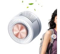 Genérico Clip On Fan - Rechargeable 3 Speed | 360° Adjustable Wearable Fan
