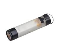 Genérico Clip On Flashlight - Bright Waterproof Torch for Adventure | Stainless Steel with Long Battery Life, Lightweight Pocket Size, Quick Mount Feature, Handy Lighting Device for Camping