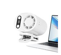 Genérico Clip On para Cinturón,Recargable por USB con Cien Velocidades | Ventilador Pequeño Portátil - para Cinturón, Camisa, Mesa, Interior, Exterior, Hogar, Oficina, Escuela, Viajes,