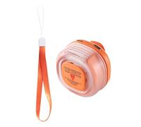 Generico Clip On Wearable Fan 1000mAh Rechargeable Mini Waist Fan 360° Rotation 3 Speed Portable Hands Free ABS Cooling Fàan For Travel Camping Office Outdoor Use