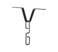 Genérico Clip Para Cadena De Lluvia De Canalón - Gancho Metálico Tipo V,Gancho para Bajante de Canalón - para Terraza, Patio Trasero, Porche, Balcón, Cubierta, Tejado,