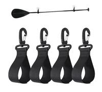Genérico Clip para Paddle de Kayak | Pack de 4 Soportes de Almacenamiento,Portaherramientas para Kayak | para Exteriores, Mar, Canoa, Embarcaciones, Deportes Acuáticos, Lago, Playa, Rafting