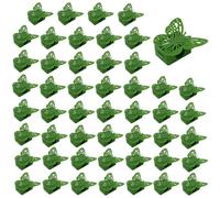 Generico Clip para plantas trepadoras - Pegatinas reutilizables e invisibles - Soporte de pared para plantas trepadoras de exterior - Para hiedra pothos y clematis en casa y jardín