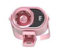 Genérico Clip - Rechargeable Portable Quiet Electric with Digital Display | Small for Home, Bedroom, Office, Desk, Outdoor, Stroller, Camping, Hiking, Travel, Tent, Beach