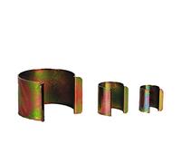 Generico - Clips de acero o plástico PVC para invernadero, diámetro 30 mm, color gris