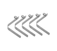 Genérico Clips de Botón | Juego de 5 Abrazaderas de Posicionamiento en Forma de V - Clip de Pala para Kayak con Resorte,para Camping, Kayak, Exterior, Toldo, Tubo, Embarcación, Toldo Plegable