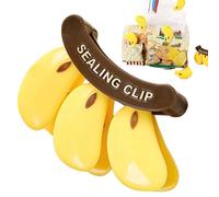 Genérico Clips de Cocina para Bolsas - Imanes Reutilizables De Plátano para | Pinzas Herméticas para para Chips - para Hogar Oficina Congelador Despensa Aperitivos Pan Cereales Fruta