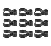 Genérico Clips de Seguridad para Botellas de Vino y Velas, 24 Unidades de Plástico, Diseño Doble C, Ligeros y Reutilizables, Ideales para Fiestas y Uso en Hogar