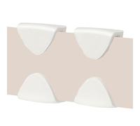 Genérico Clips para gafas de esquí,Clips para cinturón de gafas, Empuñadura para para de liberación rápida de 2 piezas, Hebillas de cinturón con rieles laterales Accesorios de esquí multifunc