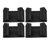 Genérico Clips para Muebles de Ratán de 6 CM Sujetadores Negros para Sofás y Sillas 4 Unidades Conectores Modulares para Sala de Estar Oficina y Muebles Seccionales Exteriores