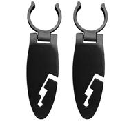 Genérico Clips para Tabla de Remo: Abrazadera de fijación Extensible para Tabla de Remo, 2 Piezas, Clips de sujeción fáciles de Instalar para Ciclistas y Atletas