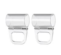 Genérico Clips Transparentes para Persianas Enrollables 20 MM Abrazaderas de Elevación de Plástico Manijas para Cortinas Enrollables Accesorios para Fijación y Acortar Cortinas 2