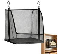 Genérico Closet Shelf Organizer - Clothes Hangable Storage Shelf Bag | Hangable Closet Organizer for Home Living Room Office Bedroom Apartment Dormitory Mudroom