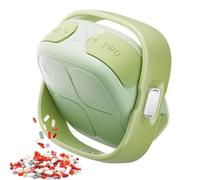 Genérico Closure: This Pill organizer's Upgraded Closure Keeps The Dust-Proof Container Tightly Shut, While Four Separate Large compartments Prevent Pills from Mixing-Perfect for d