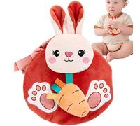 Genérico Cloth Books - Soft Cloth Animal Educational Book, Tear-Resistant, 3D Sensory Learning Toy for, Promotes Cognitive Development, Fine Motor Skills, and Interactive Play for Kids