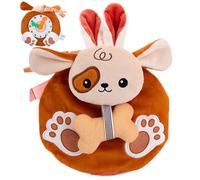 Genérico Cloth Books, Soft Educational Book, Sensory Animal Book, Polyester Material, Tear-Resistant Busy, 3D Animal Figures, Early Learning Toy, 1-Pack, For Kids 6-12 Months, 16x21cm