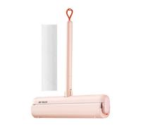 Genérico Clothes Lint Roller - 180 Degree Rotating Pet Hair Remover for Dog and Cat Beds, Carpets with Reusable Cleaning Function, Rollers Cleaner for Car Seat, Laundry, Sheets, Couch, Handle