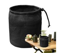 Genérico Clothes Peg Bag Holder, Outdoor Pin Holder Mesh, Elastic Clothespin Organizer, Sturdy Design for Hiking, Picnic, Bathroom, Backpacking, Quilt Drying Accessories