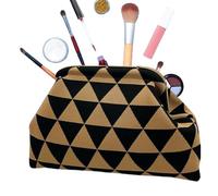 Genérico Clutch Purse - Woven Easy Access Lock Closure | Crochet Clutch Purse Dumpling Bag | Women's Color-Block Summer Bag, Casual Beach Evening Wedding Tote, for Commuting Music Festival, 30x9x20cm