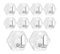 Genérico Coat Hooks Adhesive Acrylic Damage-Free Organizer Hanger