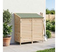Genérico Cobertizo de Jardín con Techo Natural 106 x 56 x 113,5 cm,Casa y jardín,Jardín,Artículos de Exterior,Estructuras de Exteriores,Cobertizos,20.14 kg-42033456