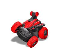 Generico Coche acrobático teledirigido, coche acrobático de doble cara, con mando a distancia 4WD RC, mando a distancia giratorio de 360 grados para niños, niñas y niños
