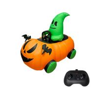 Genérico Coche De Calabaza Inflable - Decoración De Halloween con Explosión Automática, Accesorio De Escena De con Control Remoto | para Planificador De Eventos De En El Patio, Césped Al Ai