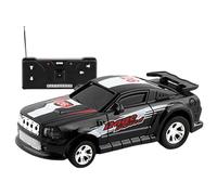 Generico Coche de carreras en lata,Coche RC, teledirigido portátil con carreteras | coche RC pequeño, coche remoto para cumpleaños, Navidad, Año Nuevo, Halloween