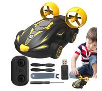 Genérico Coche de Control Remoto, Coche de Juguete de Control Remoto - Portable de de Impermeable | Auto de Truco de vehículos de Botes de Drones rápidos para niñas para niños,