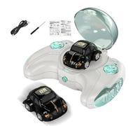 Genérico Coche de Control Remoto para niños,Coche de Control Remoto para niños - Drift RC portátil con luz LED - acrobático, vehículo teledirigido con Carga USB, Juguetes para para Navidad y