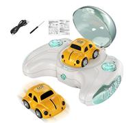 Generico Coche de control remoto para niños, coche portátil Drift carRC carwith LED Light, Stunt Car, USB Charging Remote Control Vehicle Kids Toys for Christmas Birthday
