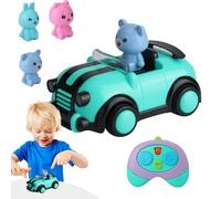 Genérico Coche de Control Remoto para Niños | Vehículo de Control Remoto Infantil con Música y Luces | Interaktywna Piłka Z Jedzeniem Dla,para Cumpleaños Fiesta Escuela Guardería Hogar Niños y Niñas
