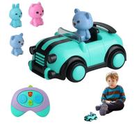 Genérico Coche de Juguete de Control Remoto | Vehículo de Control Remoto Infantil con Música y Luces | Juguete De Radio