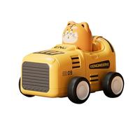 Genérico Coche de Juguete extraíble,Coche extraíble para niños pequeños - de Juguete de inercia Animal Lindo de presión para Tirar hacia atrás,Creativetoddler Car Toys Vehículos Coches de