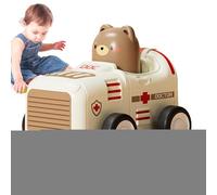 Genérico Coche de Juguete extraíble,Coche extraíble para niños pequeños - de Juguete de inercia Animal Lindo de presión para Tirar hacia atrás - Innovadores vehículos de tracción Trasera