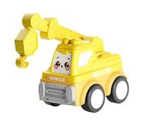 Genérico Coche De Juguete Retroceso | Modelo De Vehículo Educativo | Juguetes Cargadora Tirar Y Soltar,para Niños Niñas Fiestas Aulas Guardería Escuela Hogar Y Salón