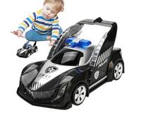 Generico Coche de juguete transformable - de aprendizaje con evitación de obstáculos - Vehículos de transformación para niños - para niños, sala de juegos, sala de estar, noche en familia