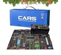 Genérico Coche De Retroceso | Coleccionable de Metal con,Juego De Mini Coches De Juguete De Retroceso | para Preescolares, Niñas, Estudiantes Y Niños, para Sala, Aula Y