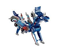 Generico Coche Dinosaurio Transformable 2 en 1, Dinosaurio Transforming Colision, Magnético Educativo para Niños, Transformación Automática De Vehículo A Dinosaurio para Hogar, Escuela, Regalo