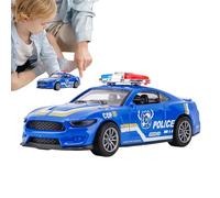 Genérico Coche extraíble para niños,Modelo de vehículo policial de Rescate sensorial Interactivo | Juguetes sensoriales para niños, niñas y en Edad Preescolar de 3 a 8 años