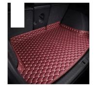 Genérico Coche Personalizadas para Serie 3 E46 E90 E91 E92 E93 F30 F31 Almohadilla Protectora Interior Alfombra Cuero Lujo Antisuciedad Alfombrilla Maleter(Vino Rojo)