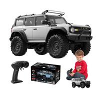 Genérico Coche RC para Niños | Vehículo de Radiocontrol Todoterreno 1 16 - Modelo Crawler 2.4G con Luces LED Juguete para Niños y Adultos Cumpleaños Fiestas Exteriores Parque Hogar Ocio